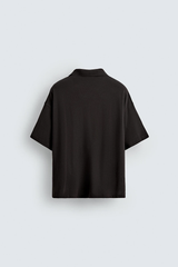 Washed Text Print Polo | Zara