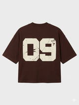 T-shirt Cropped Burgundy League 09