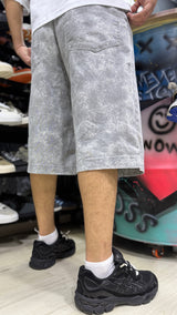 Short Baggy Jeans Imprimé