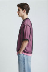 Layered Mesh T-Shirt