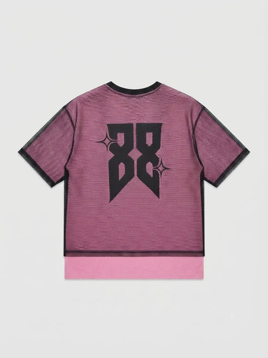 Layered Mesh T-Shirt