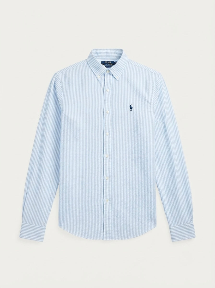 Button-Down Striped Shirt