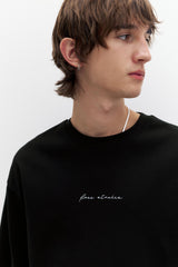 Sweat manches courtes texte