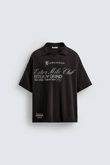 Washed Text Print Polo | Zara
