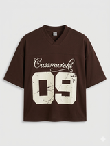 T-shirt Cropped Burgundy League 09