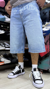 Vintage Wash Baggy Shorts