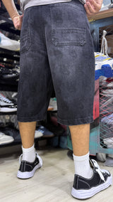 Stonewashed Baggy Shorts