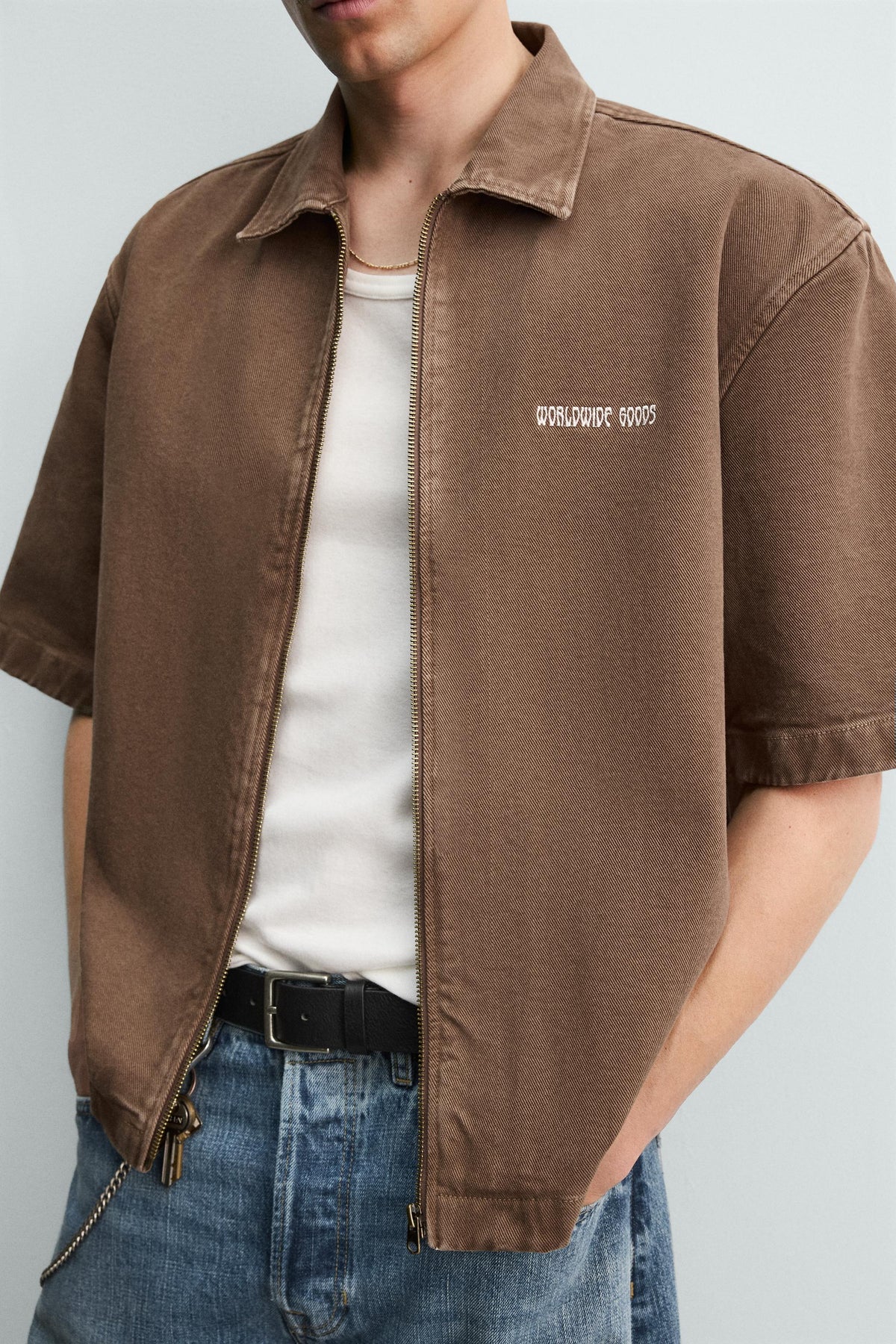 Chemise RELAXED FIT ZIPPÉE