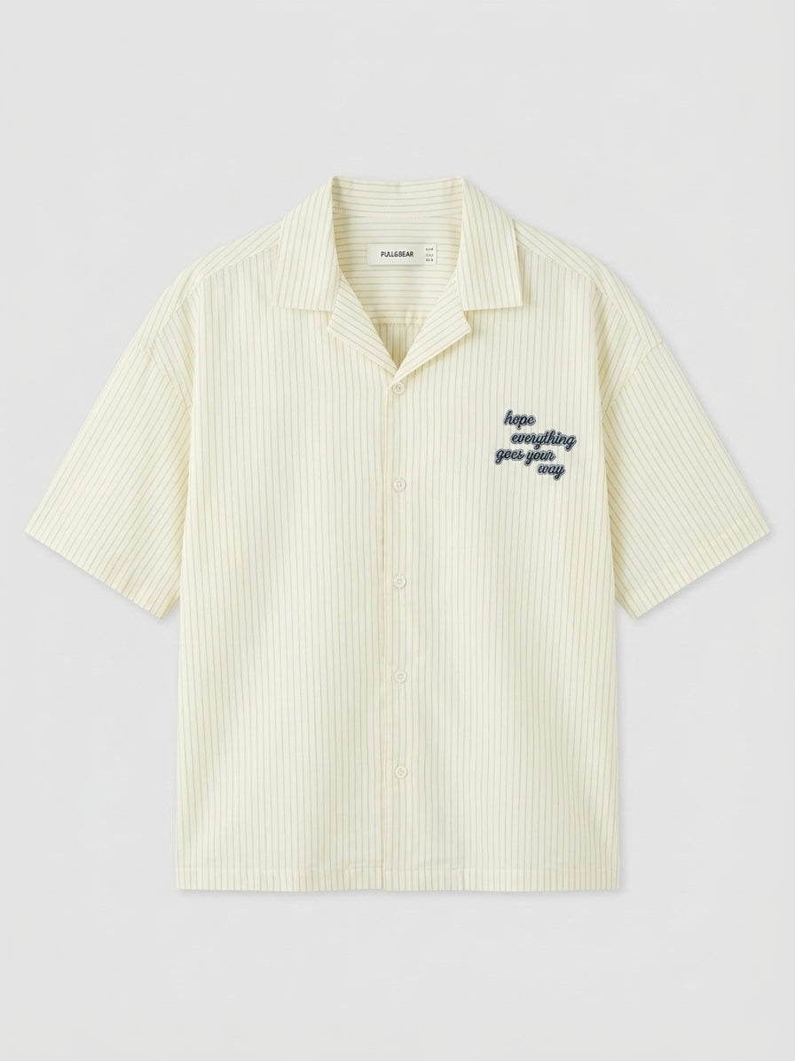 Chemise Crop Hope Print