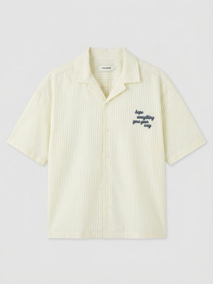 Chemise Crop Hope Print