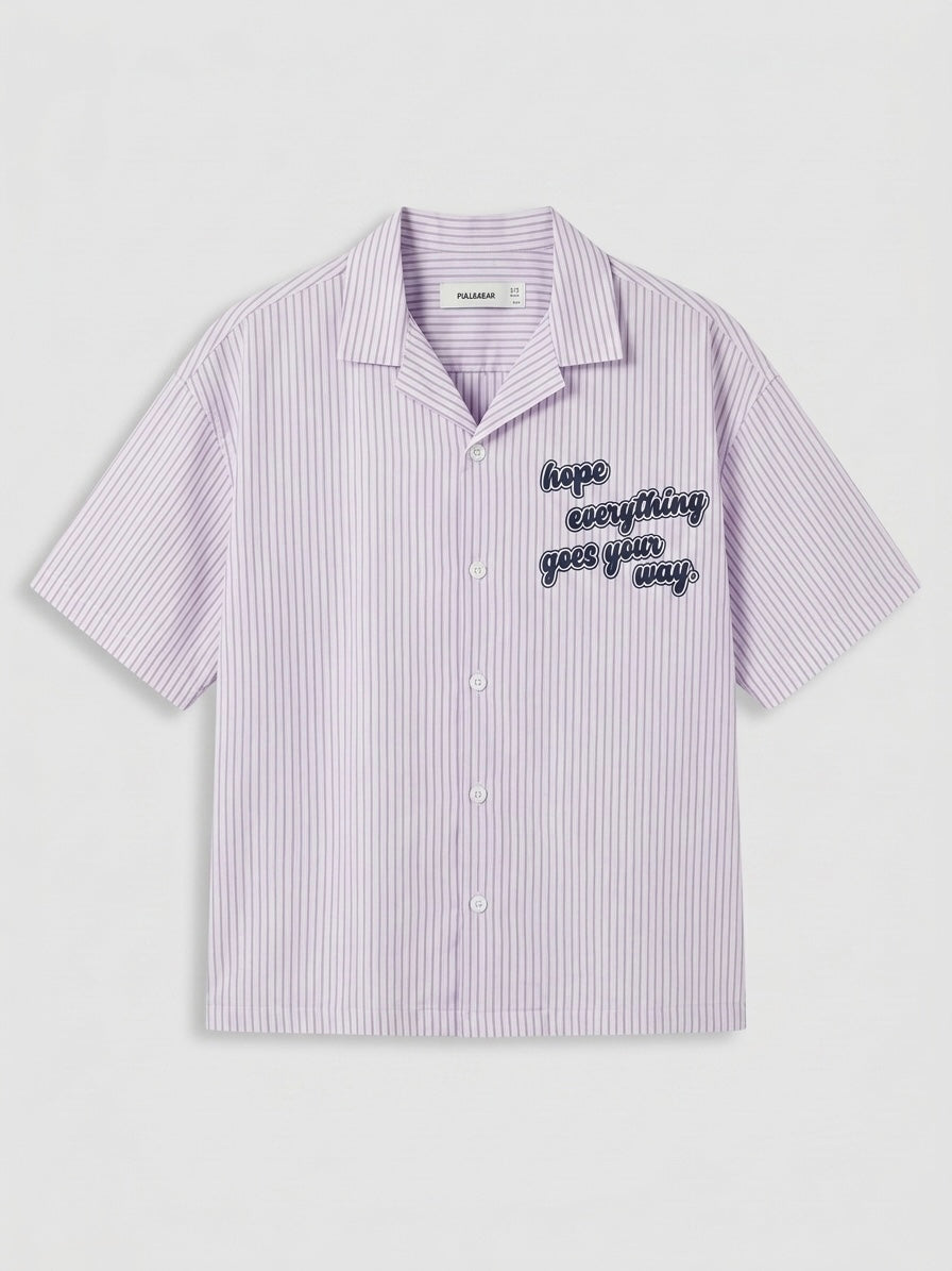 Chemise Crop Hope Print