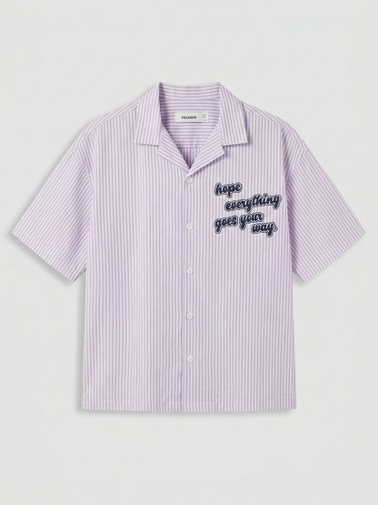Chemise Crop Hope Print