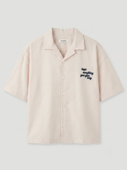 Chemise Crop Hope Print