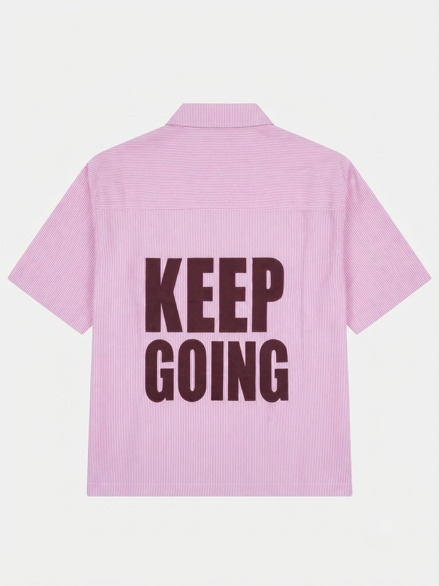 Chemise Crop Keep Going