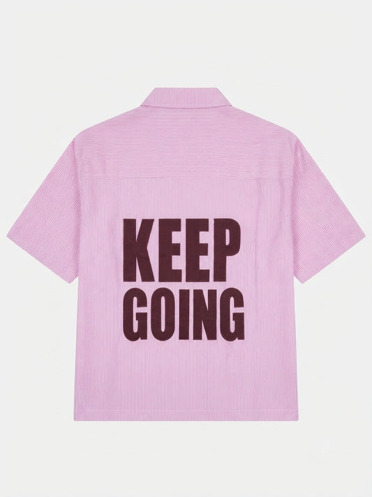 Chemise Crop Keep Going