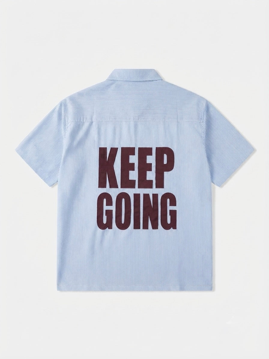 Chemise Crop Keep Going