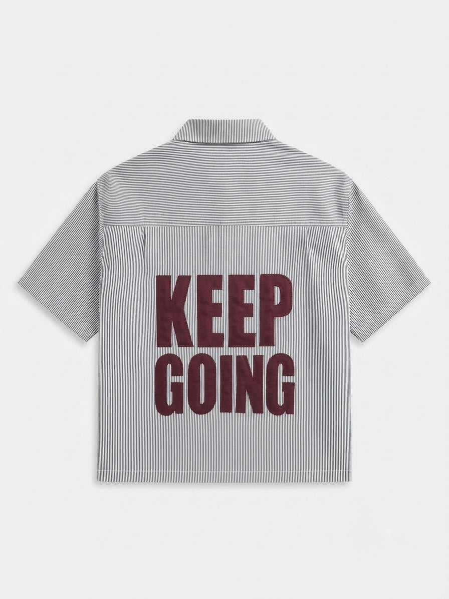 Chemise Crop Keep Going