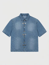 Chemise Crop Chinese Style