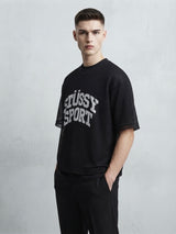 Mesh Layered Crop T-Shirt