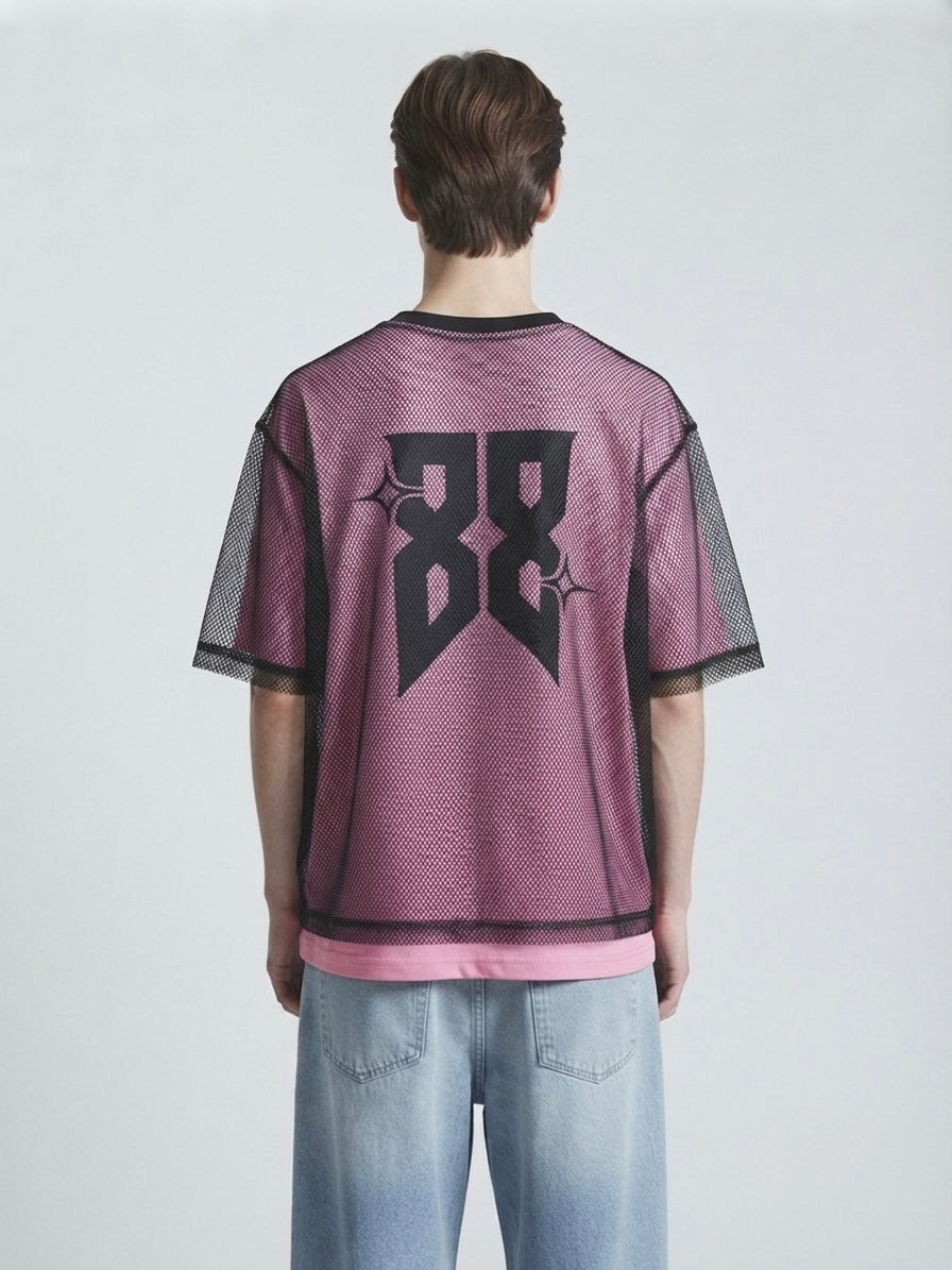 Layered Mesh T-Shirt