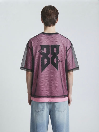 Layered Mesh T-Shirt