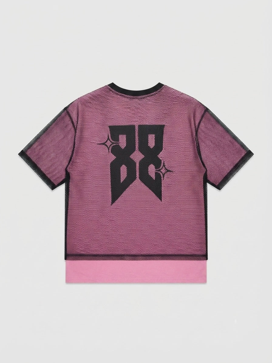 Layered Mesh T-Shirt