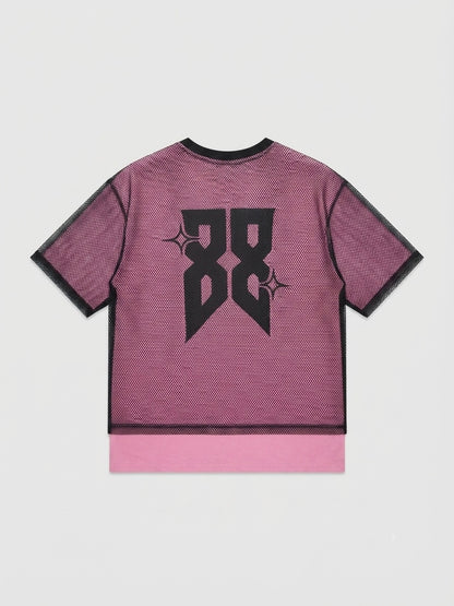 Layered Mesh T-Shirt