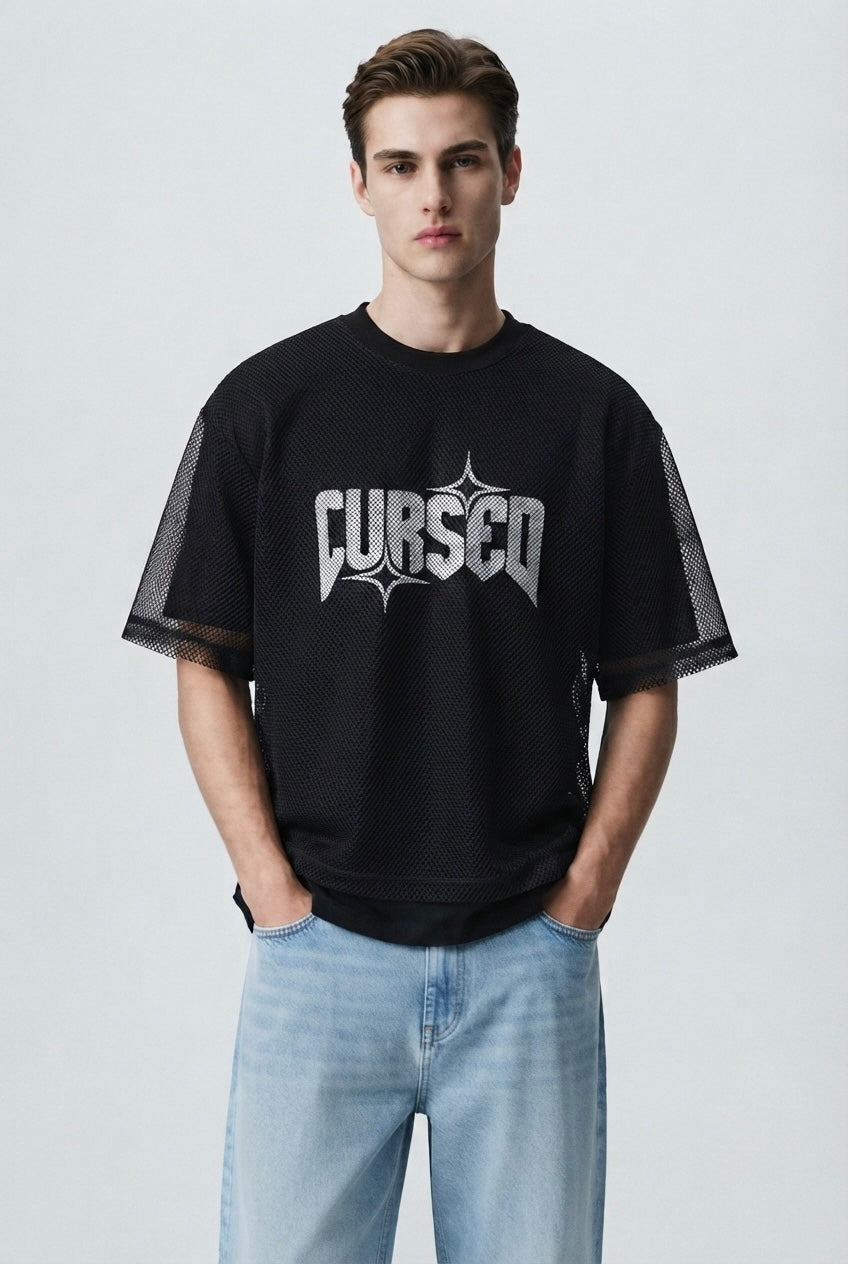 Layered Mesh T-Shirt