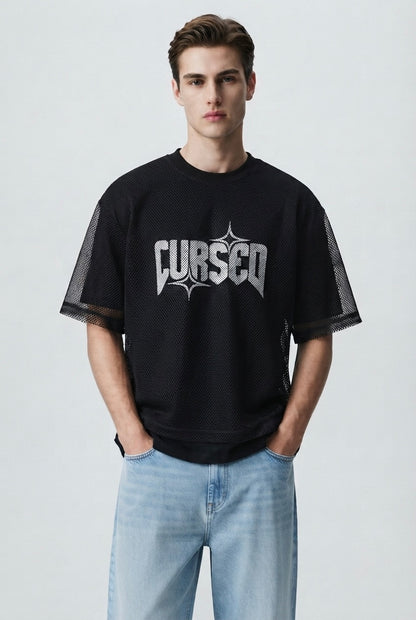 Layered Mesh T-Shirt