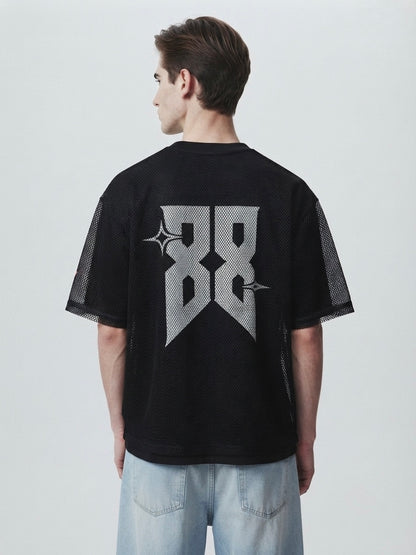 Layered Mesh T-Shirt
