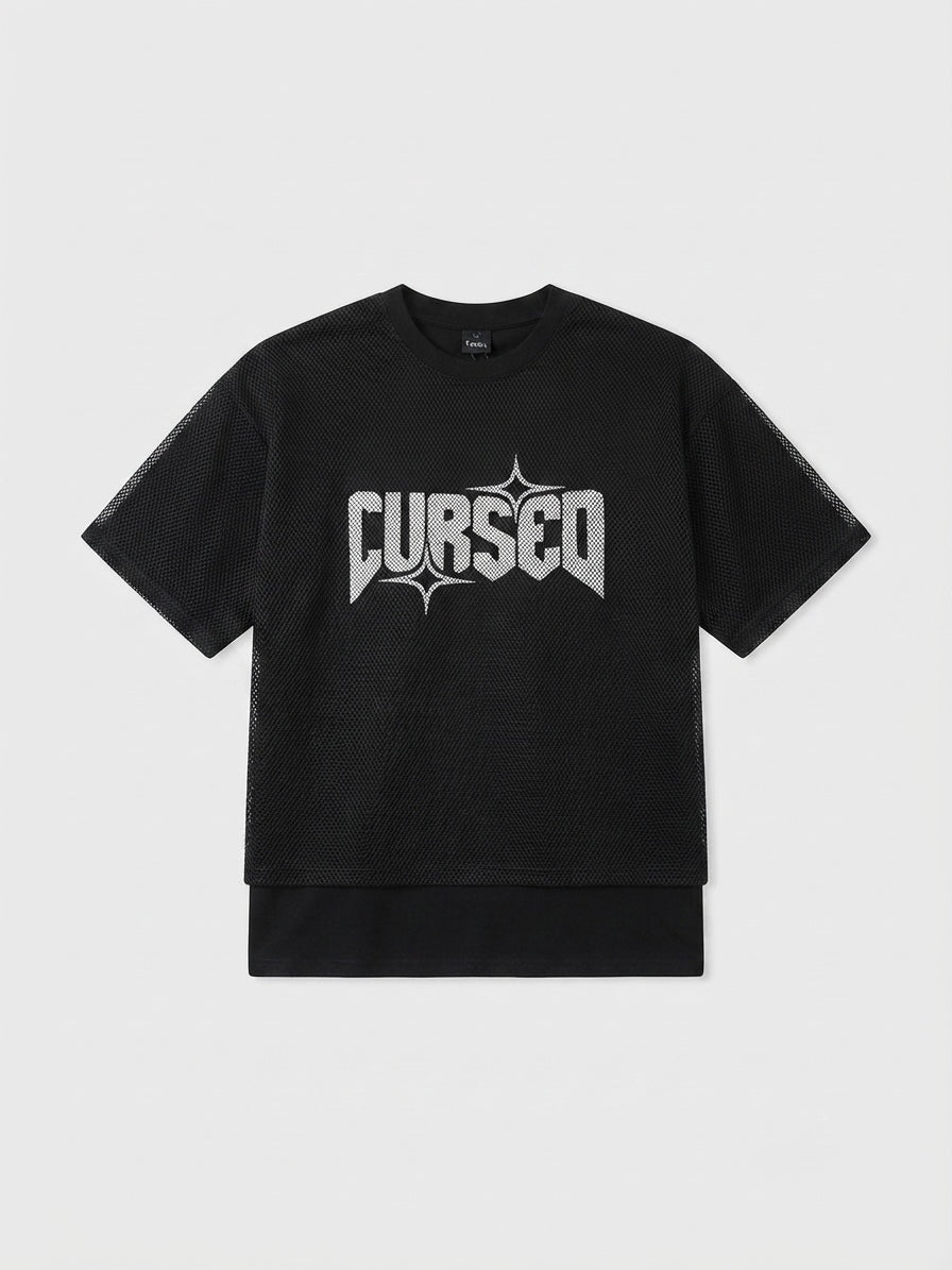 Layered Mesh T-Shirt
