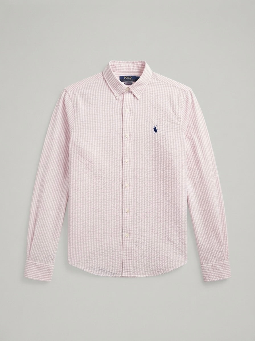 Button-Down Striped Shirt