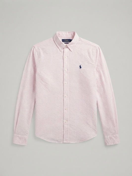 Button-Down Striped Shirt