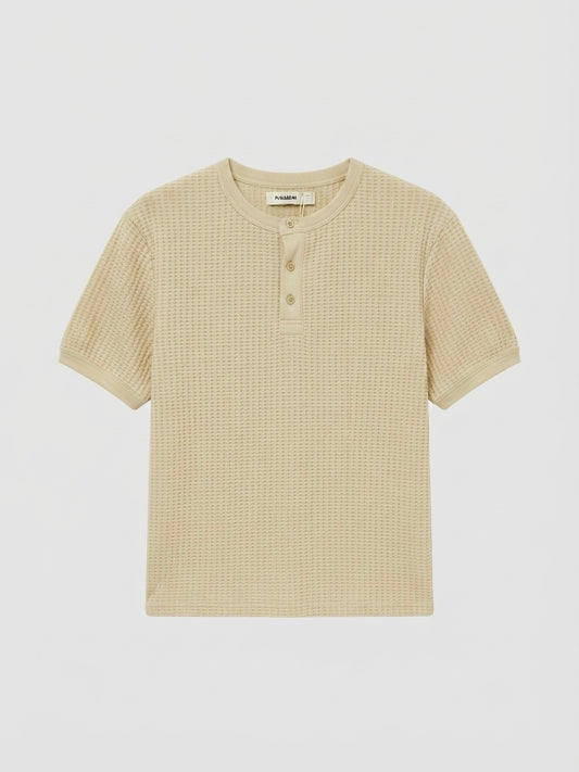 Waffle Henley T-Shirt
