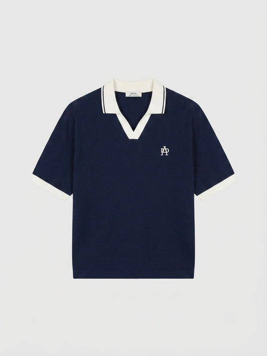 Knitted Polo Shirt