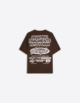T-shirt à manches courtes avec imprimé polaire