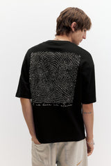 Sweat manches courtes texte