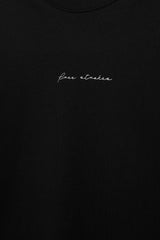 Sweat manches courtes texte